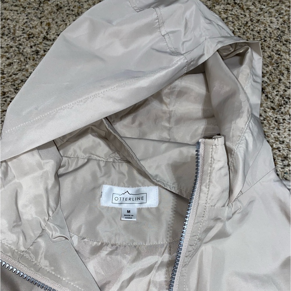 Tan Rain Jacket - Picture 2 of 3